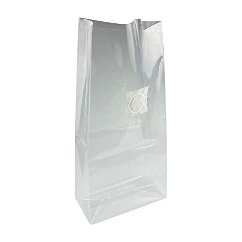 HFS(R) 50PCS Mushroom Bags,Mushroom Grow Bag 25x14x60cm,0.5 Micron Filter 3 Mil PP