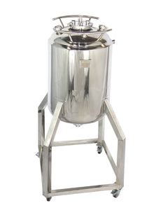 300 L, Jacketed Reactor with Condenser