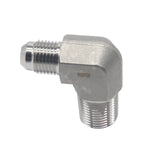 Load image into Gallery viewer, JIC Male to NPT Male Pipe 90 ° Elbow Stainless Steel 304
