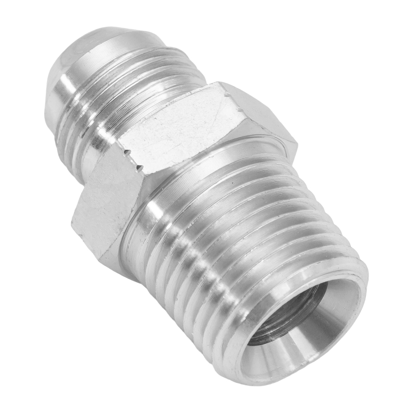 10PCS 1/2" NPT Male to 1/2" JIC Male Flared Tube Fitting Carbon Steel
