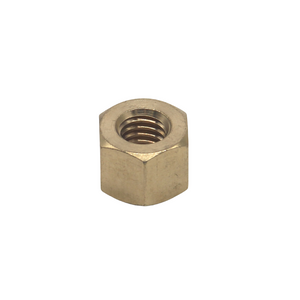 Thread Hex Nuts 3/8"-16, Solid Brass Hex Nut (25PCS/Pack)