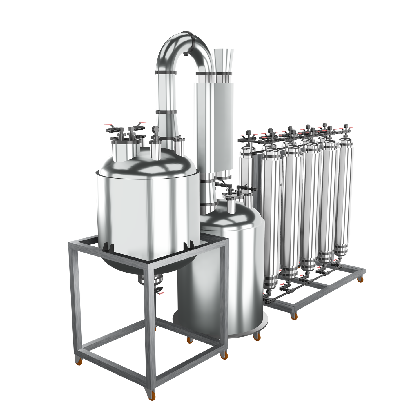 100 LBS Hydrocarbon Extraction System ASME Certified, Peer Reviewed