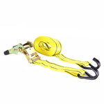 Load image into Gallery viewer, 4Pcs 1.5&quot; x 15 Ft. Heavy Duty Ratchet Cargo Tie Down Straps 3000 Lbs J-Hooks
