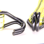 Load image into Gallery viewer, 4Pcs 1.5&quot; x 15 Ft. Heavy Duty Ratchet Cargo Tie Down Straps 3000 Lbs J-Hooks
