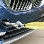 Load image into Gallery viewer, 4.5 Ton Polyester Tow Strap Rope 2 Hooks 10000lb Towing Recovery
