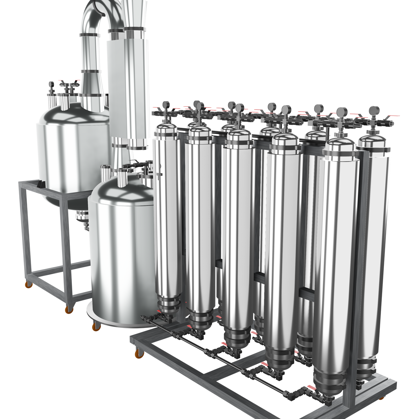 100 LBS Hydrocarbon Extraction System ASME Certified, Peer Reviewed