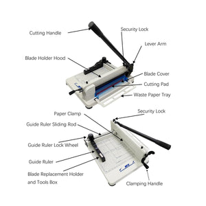 HFS 12'' A4 Heavy Duty Guillotine Paper Cutter