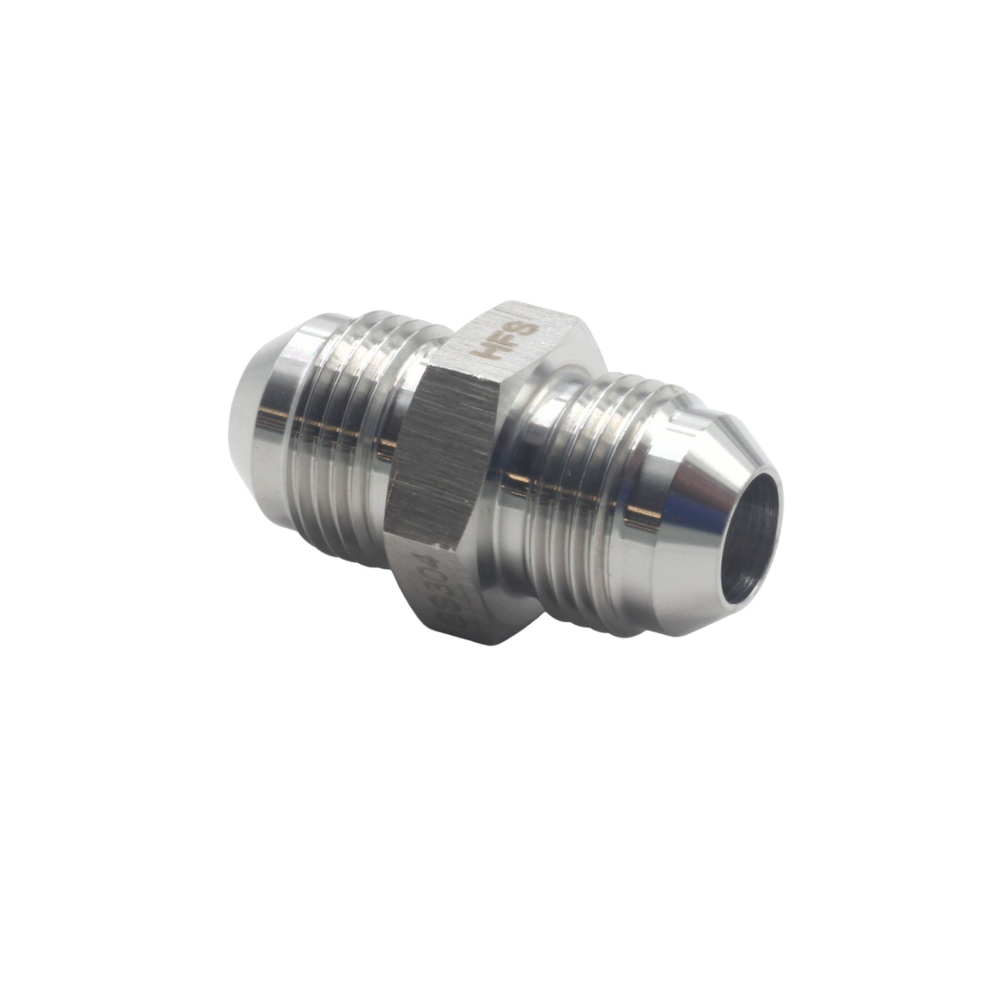 JIC Male to JIC Male Pipe Fittings Flare Tube Union Stainless Steel 304