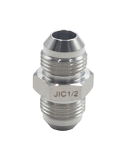 Load image into Gallery viewer, JIC Male to JIC Male Pipe Fittings Flare Tube Union Stainless Steel 304