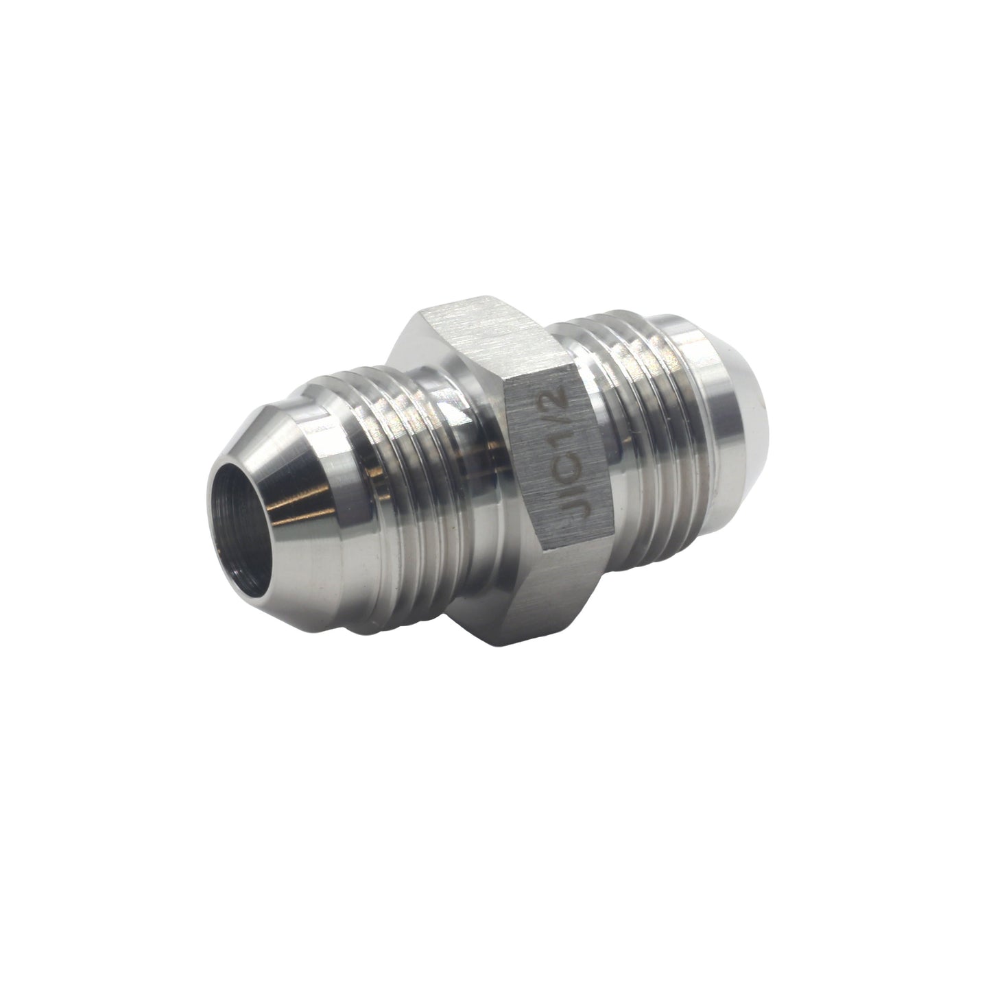 JIC Male to JIC Male Pipe Fittings Flare Tube Union Stainless Steel 304