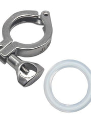 Load image into Gallery viewer, Single Pin Heavy Duty Tri Clamp with Silicone Gasket
