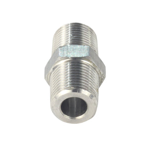 1/4" NPT Male Threaded Hex Nipple Adapter Stainless Steel 304 5PCs