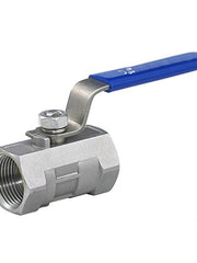 Load image into Gallery viewer, One Piece Ball Valve NPT Female x NPT Female 150 PSI Stainless Steel 304
