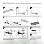 Load image into Gallery viewer, LED Grow Light IR Full Spectrum Panel 980W 10 Light Bar
