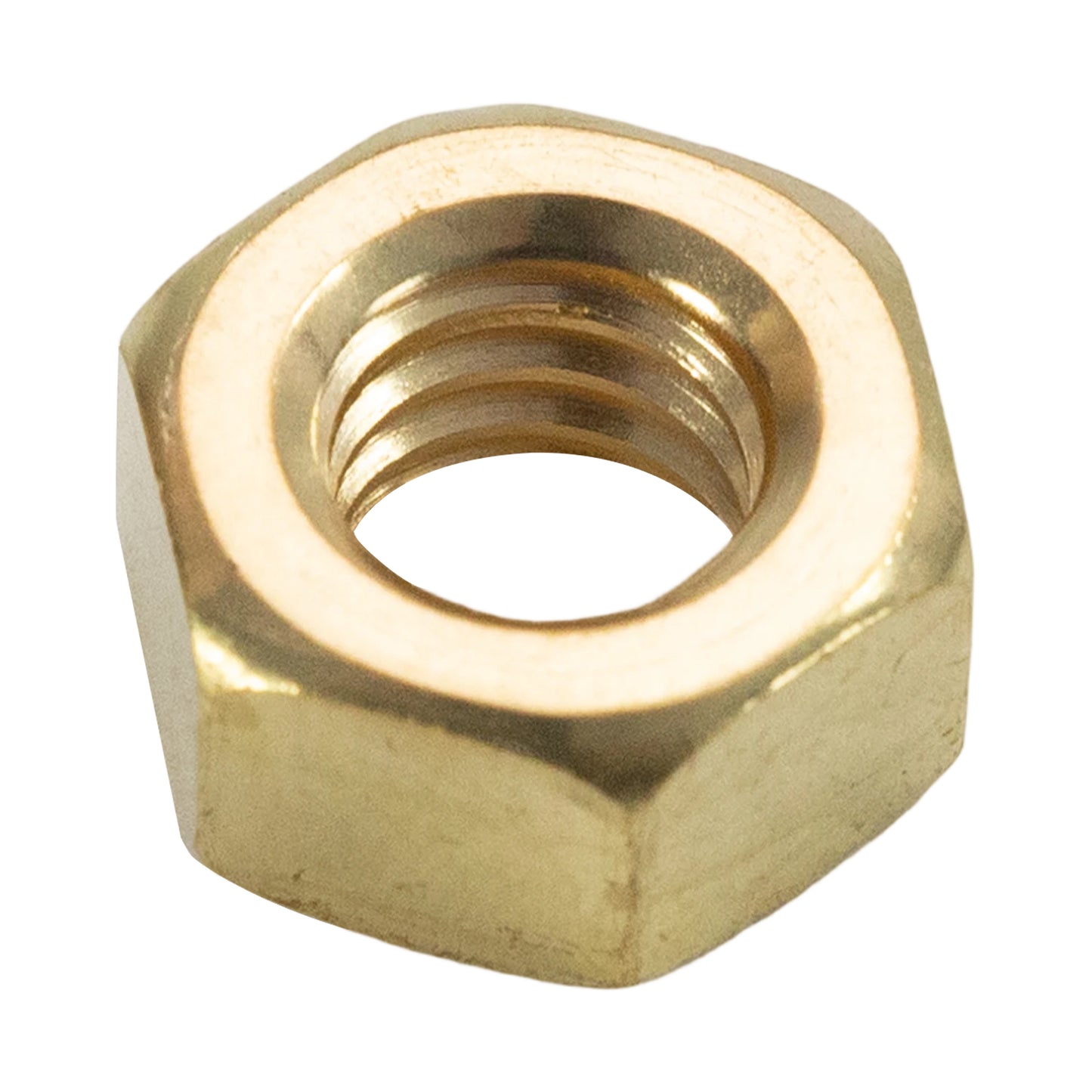 Thread Hex Nuts 5/16"-18, Solid Brass Hex Nut (25 Pack)