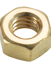 Load image into Gallery viewer, Thread Hex Nuts 5/16&quot;-18, Solid Brass Hex Nut (25 Pack)
