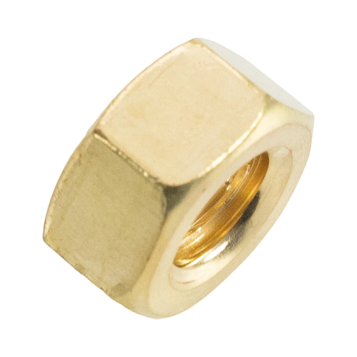 Thread Hex Nuts 5/16"-18, Solid Brass Hex Nut (25 Pack)