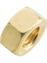 Load image into Gallery viewer, Thread Hex Nuts 5/16&quot;-18, Solid Brass Hex Nut (25 Pack)
