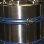 Load image into Gallery viewer, Plastic Lined Insulated Spool Pipe Clamp Bracket w/ Welding 1/2&quot; BSP Male Bolt
