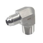 Load image into Gallery viewer, JIC Male to NPT Male Pipe 90 ° Elbow Stainless Steel 304
