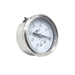 Load image into Gallery viewer, HFS 2.5&quot; Dry Utility Vacuum Gauge 1/4&quot; NPT Center Mount; -30HG/0PSI Back Mount
