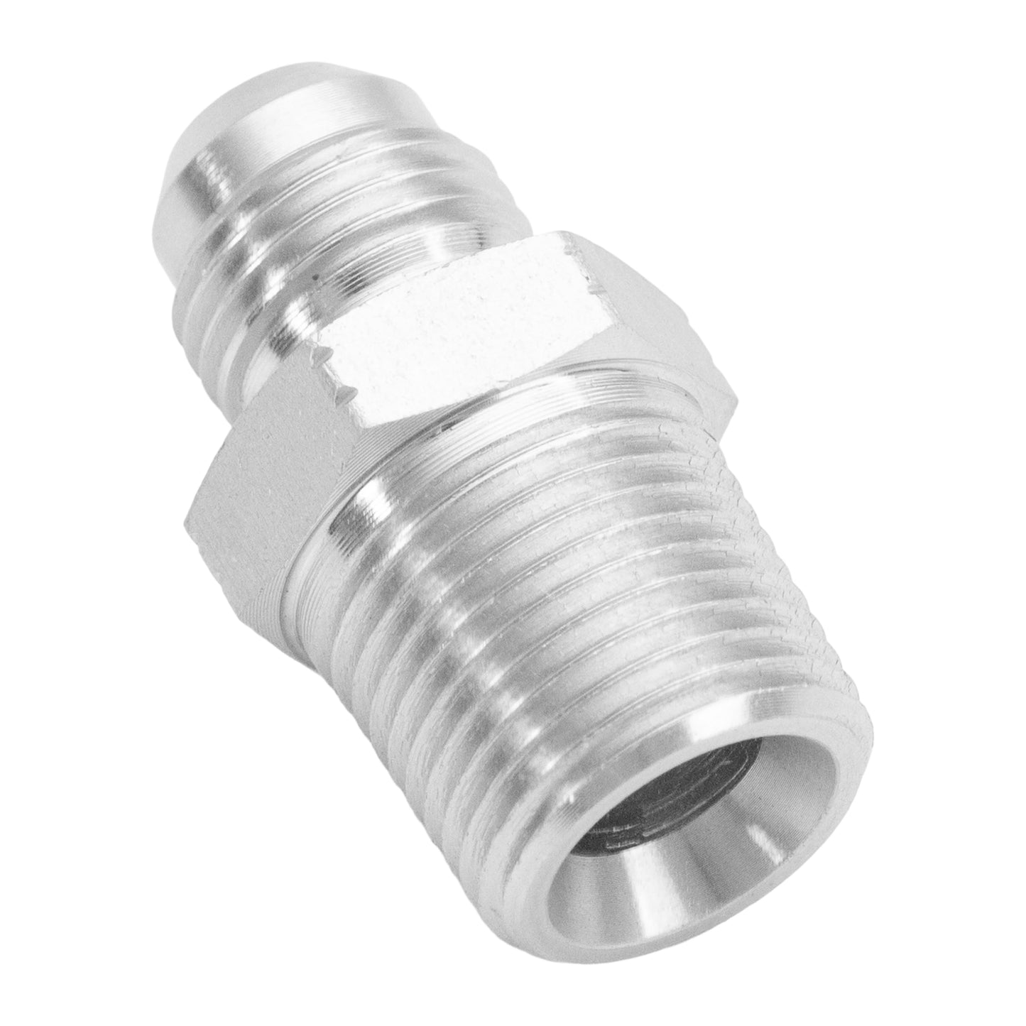 10PCS 3/8" NPT Male to 3/8" JIC Male Flared Tube Fitting Carbon Steel