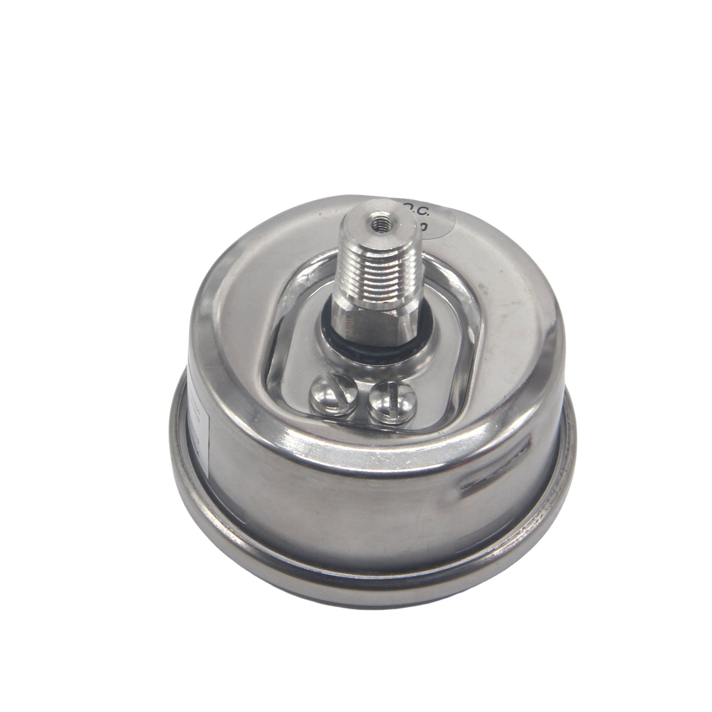 HFS -30 HG-160 PSI, 2.5" Diameter Vacuum Air Pressure Gauge (316 Stainless Steel) Back mount Oil filled