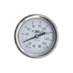 Load image into Gallery viewer, HFS -30 HG-160 PSI, 2.5&quot; Diameter Vacuum Air Pressure Gauge (316 Stainless Steel) Back Mount
