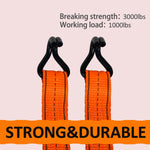 Load image into Gallery viewer, 4PC 1-1/2"x15 ft Heavy Duty Ratchet Cargo Tie Down Straps 3000lbs J-Hooks
