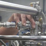 Load image into Gallery viewer, Valved Quick Disconnect 1500 PSI, Female x FNPT 1/2 in
