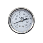 Load image into Gallery viewer, HFS -30 HG-160 PSI, 2.5&quot; Diameter Vacuum Air Pressure Gauge (316 Stainless Steel) Back Mount

