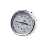Load image into Gallery viewer, HFS -30 HG-160 PSI, 2.5&quot; Diameter Vacuum Air Pressure Gauge (316 Stainless Steel) Back mount Oil filled
