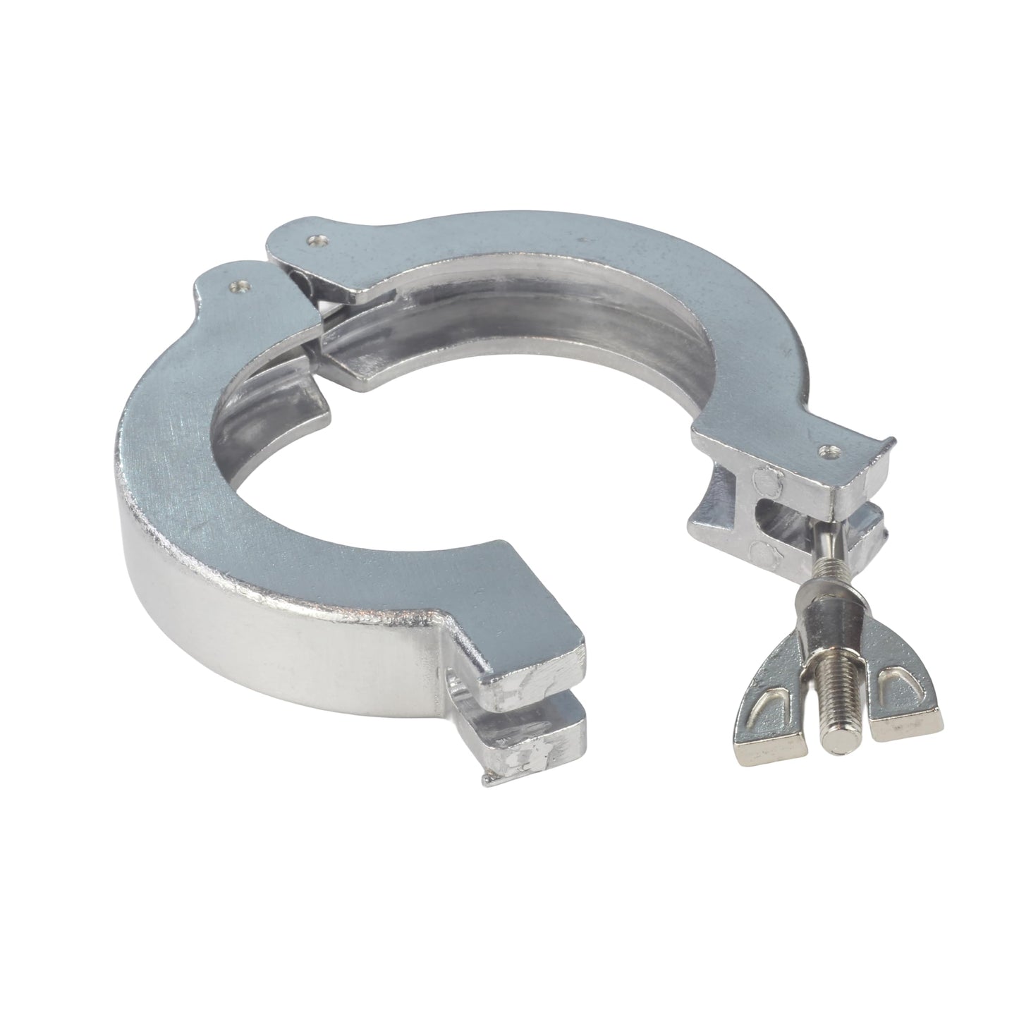 ISO-KF Flange Quick Clamp Wing Nut with Centering O-Ring Aluminum