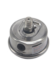 Load image into Gallery viewer, HFS -30 HG-160 PSI, 2.5&quot; Diameter Vacuum Air Pressure Gauge (316 Stainless Steel) Back Mount
