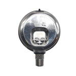 Load image into Gallery viewer, HFS -30 HG-160 PSI, 2.5&quot; Diameter Vacuum Air Pressure Gauge (316 Stainless Steel) Bottom Mount

