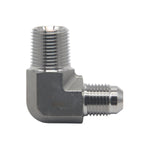 Load image into Gallery viewer, JIC Male to NPT Male Pipe 90 ° Elbow Stainless Steel 304
