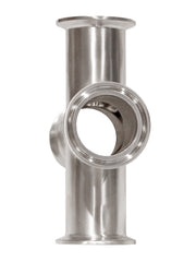 Load image into Gallery viewer, Tri Clamp 4 Way Cross 304 Stainless Steel 304
