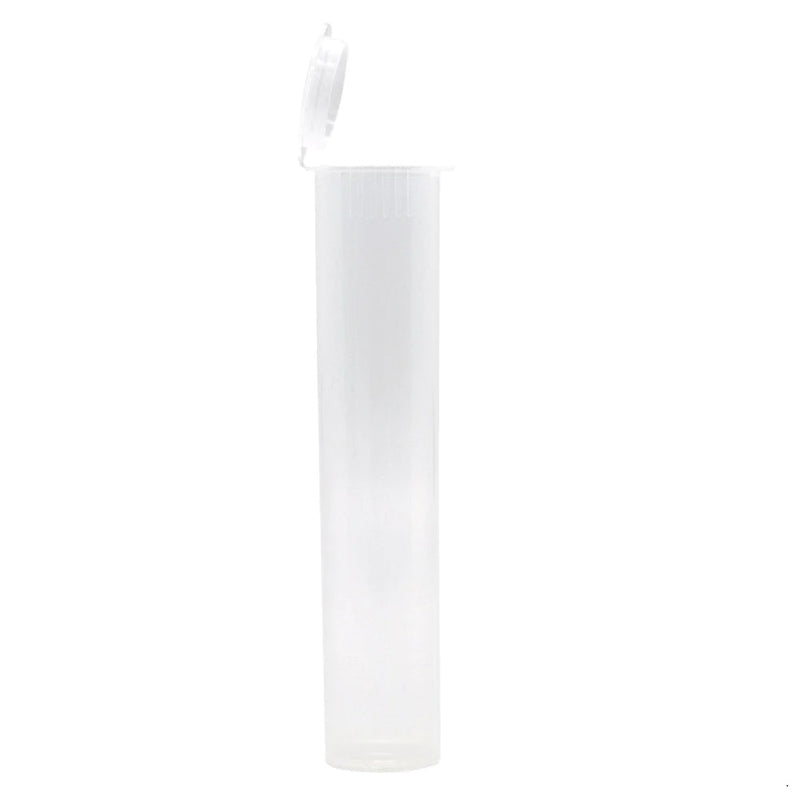 W Gallery 50 Clear 116mm Tubes Pop Top Joint is Open Smell-Proof Pre-Roll  Blunt