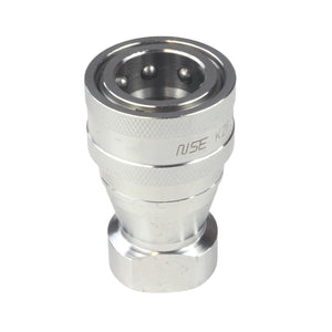 Valved Quick Disconnect 1500 PSI, Female x FNPT 1/2 in
