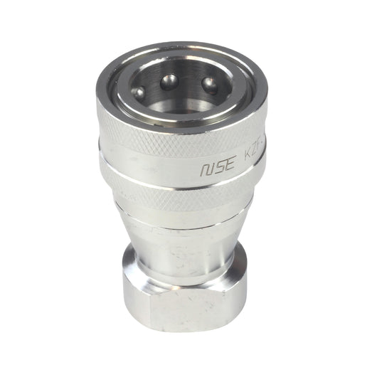 Valved Quick Disconnect 1500 PSI, Female x FNPT 1/2 in