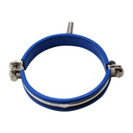 Load image into Gallery viewer, Plastic Lined Insulated Spool Pipe Clamp Bracket w/ Welding 1/2&quot; BSP Male Bolt
