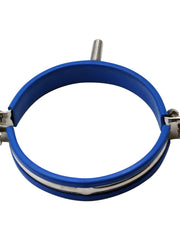 Load image into Gallery viewer, Plastic Lined Insulated Spool Pipe Clamp Bracket w/ Welding 1/2&quot; BSP Male Bolt
