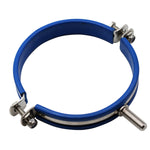 Load image into Gallery viewer, Plastic Lined Insulated Spool Pipe Clamp Bracket w/ Welding 1/2&quot; BSP Male Bolt
