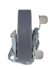 Load image into Gallery viewer, Caster 5&quot; x 1-1/4&quot; Plate Swivel with Brake Polypropylene Hub Wheel
