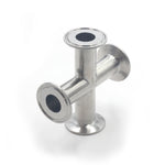 Load image into Gallery viewer, Tri Clamp 4 Way Cross 304 Stainless Steel 304
