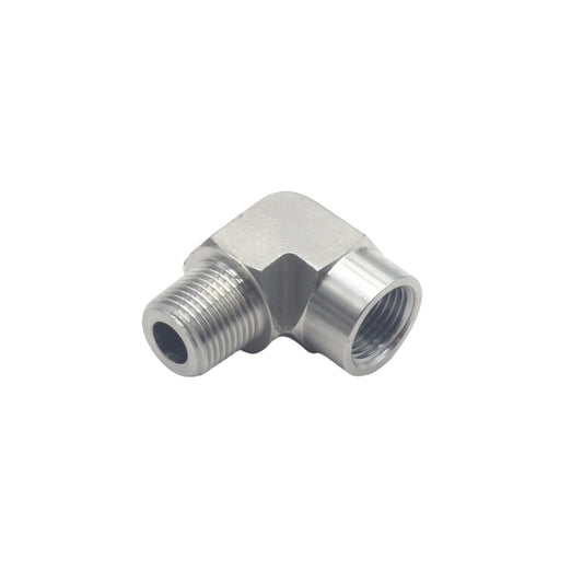 1/2" Female NPT to 1/2" Male NPT Elbow 90° Flare Pipe Fitting 304 Stainless Steel