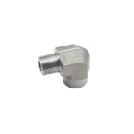 Load image into Gallery viewer, 1/2" Female NPT to 1/2" Male NPT Elbow 90° Flare Pipe Fitting 304 Stainless Steel
