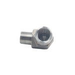 Load image into Gallery viewer, 1/2" Female NPT to 1/2" Male NPT Elbow 90° Flare Pipe Fitting 304 Stainless Steel
