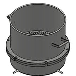 Load image into Gallery viewer, 20&#39;&#39; Tri-Clamp Filter Plate with 6mm Hole
