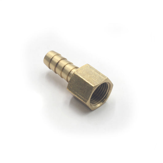 3/8'' SAE to 3/8'' Barb Brass Adapter